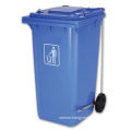 100L Plastic Dustbin/ Waste Bin with Flat Lid